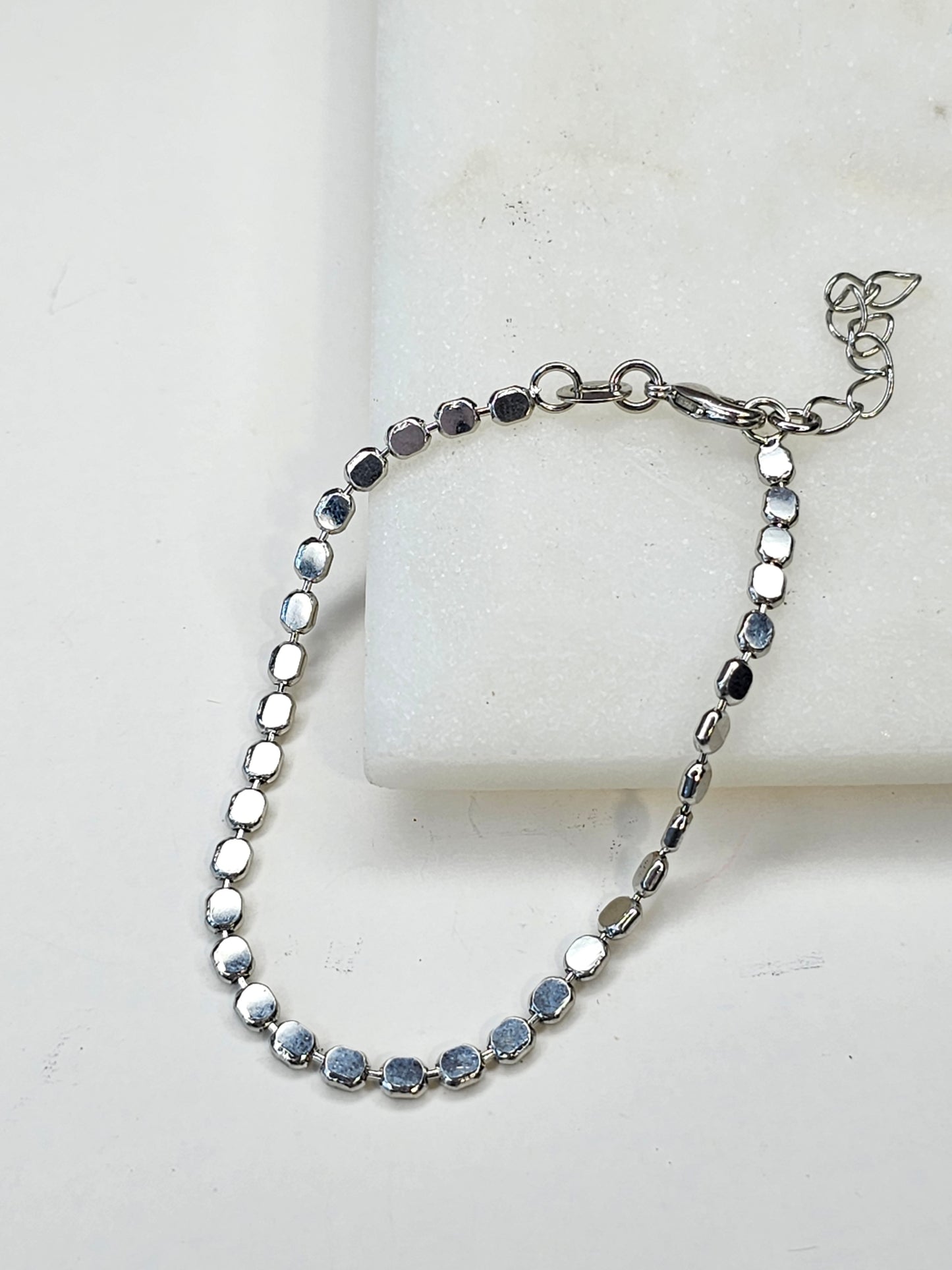 Believe Silver Bracelet