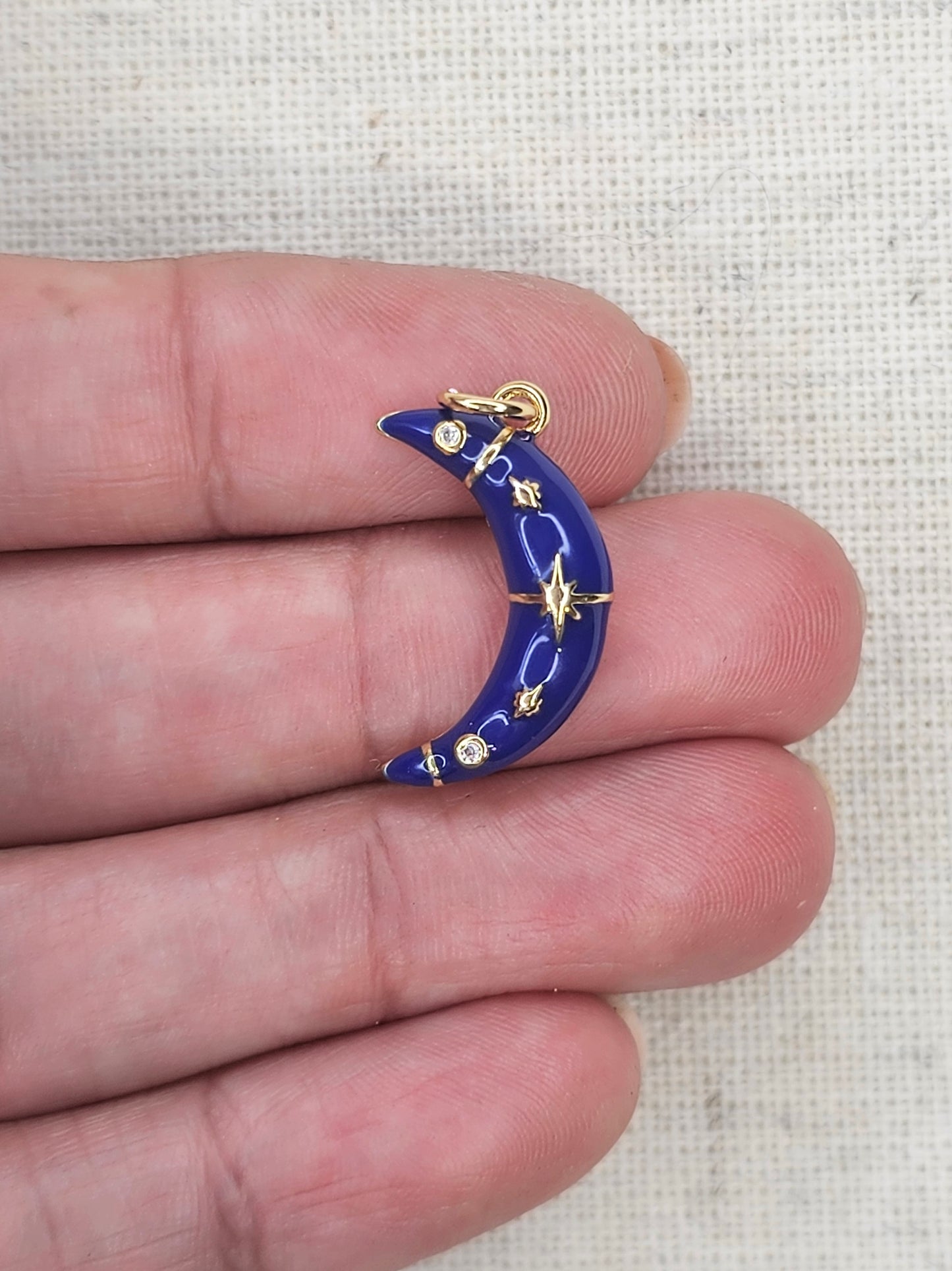 Blue Moon Charm