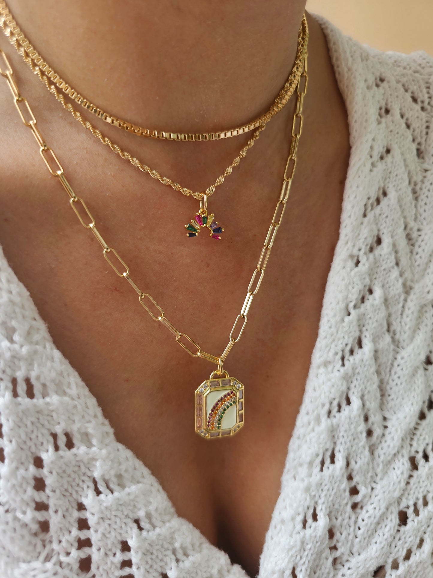 Fancy  Rainbow Charm