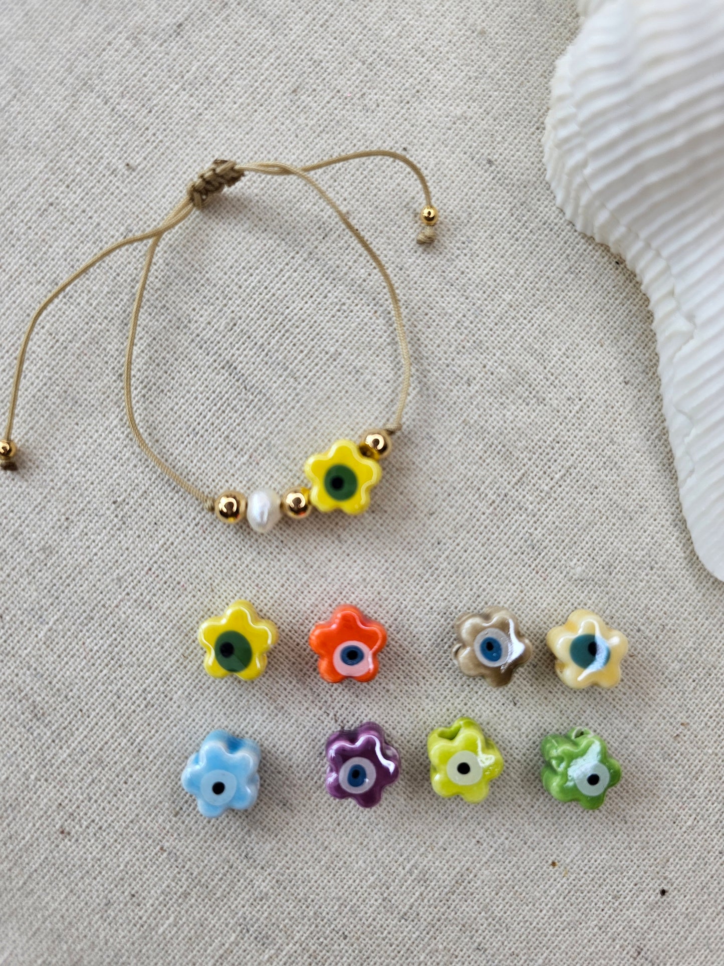 Flower Eye Bracelet