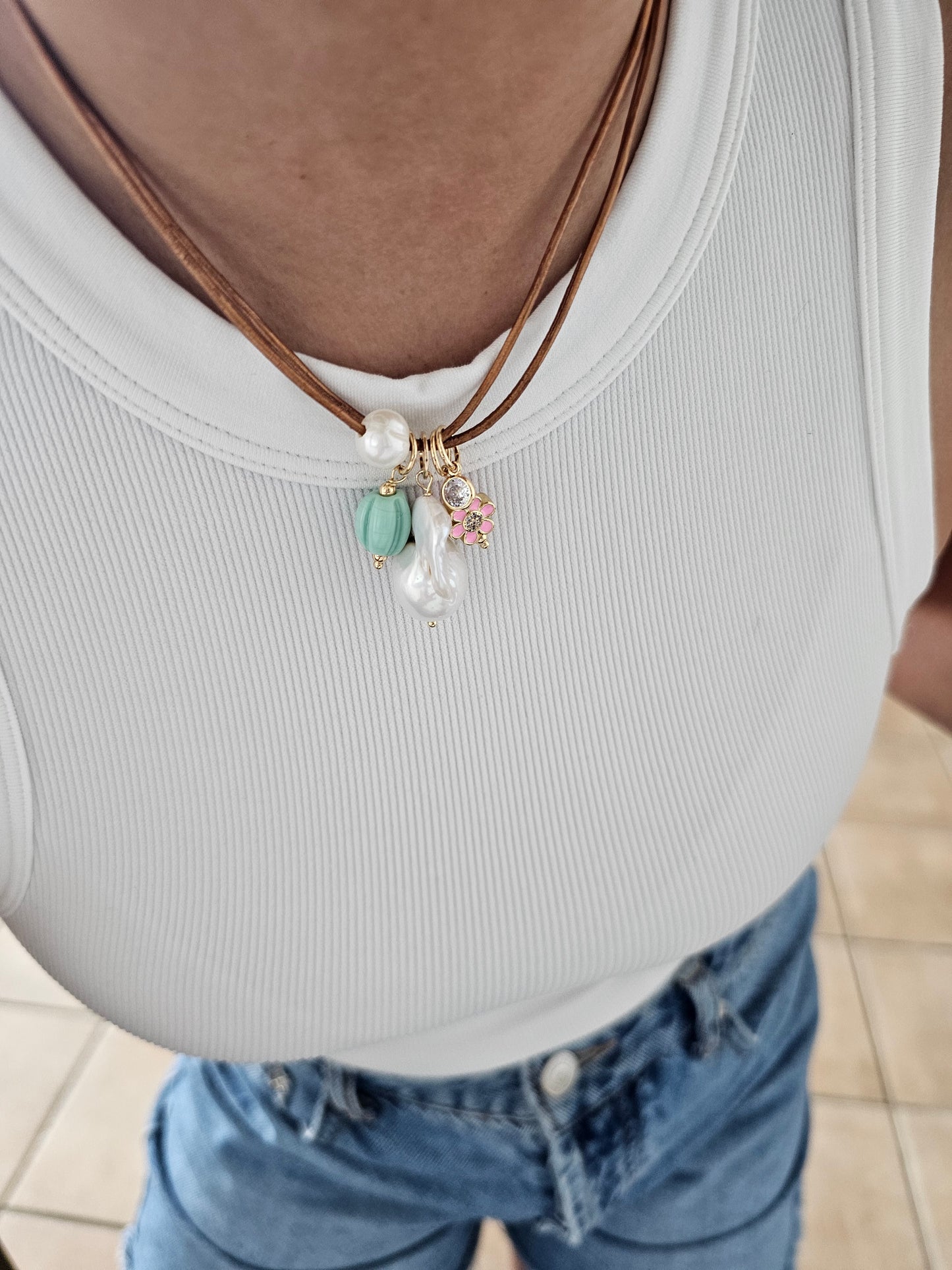 The Leather Necklace