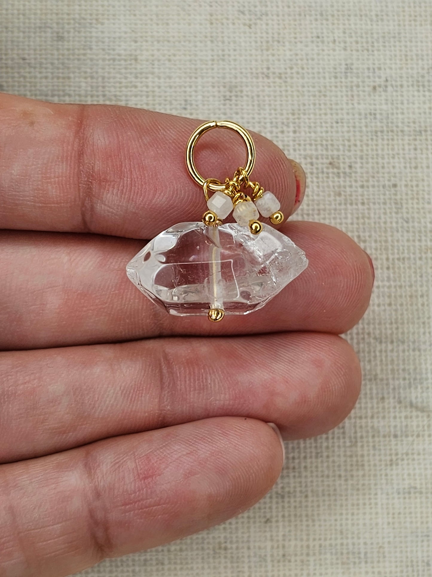 Quartz Charm