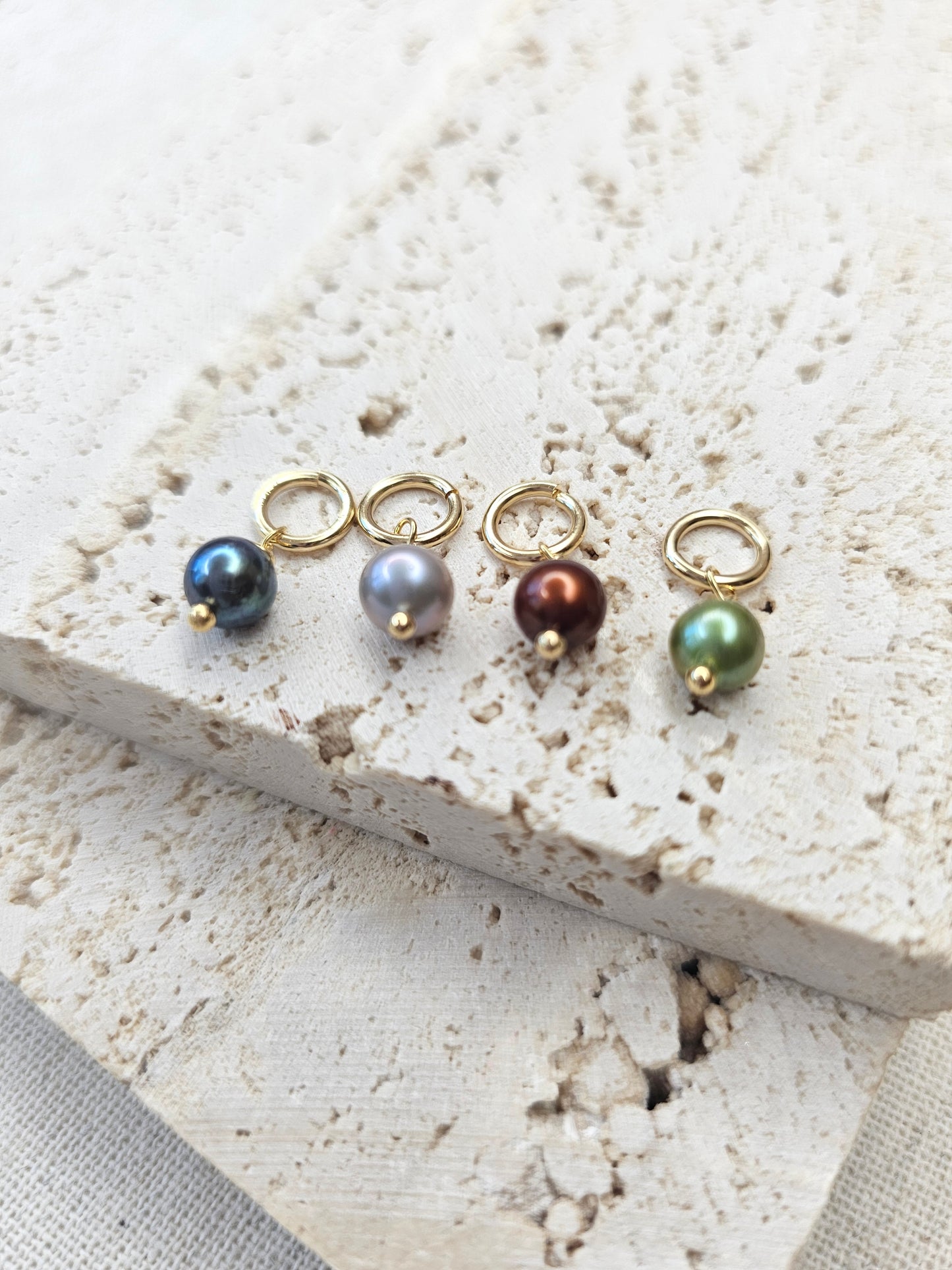 Fall Pearl Charms