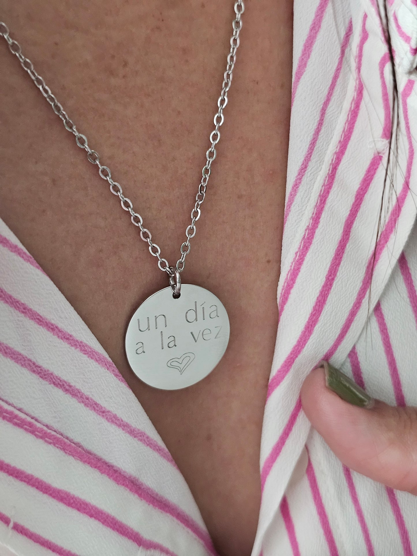 Personalized Silver Charm