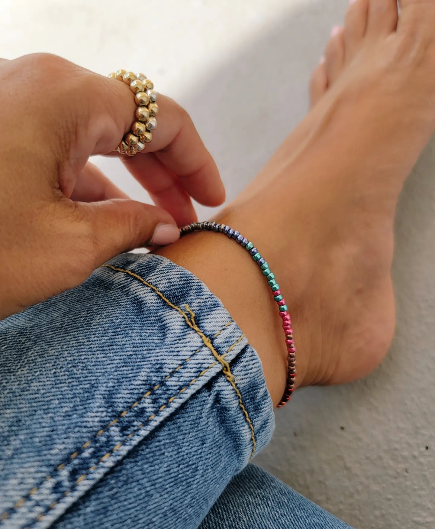 Todo Pasa Anklet