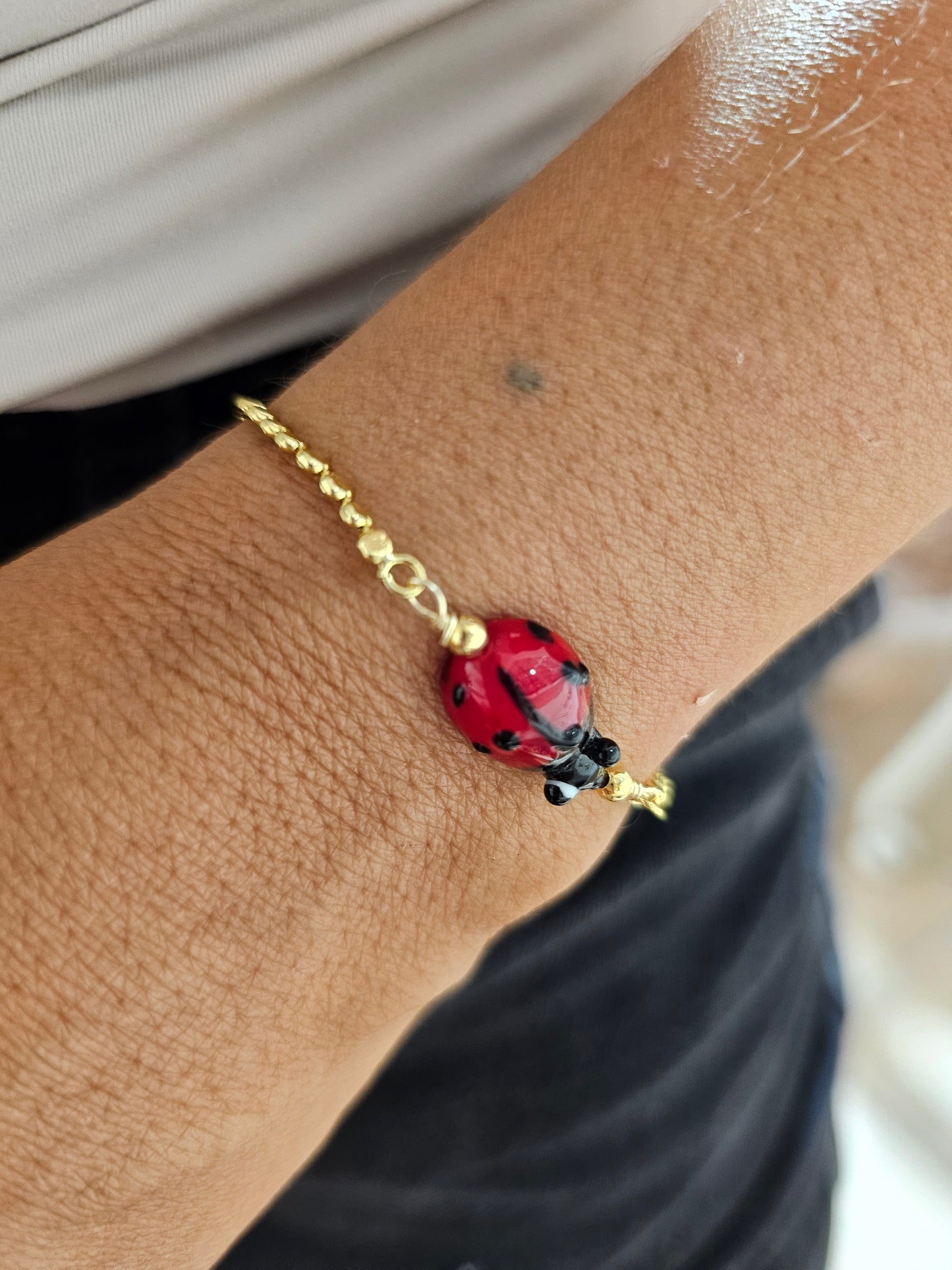 Ladybug Bracelet