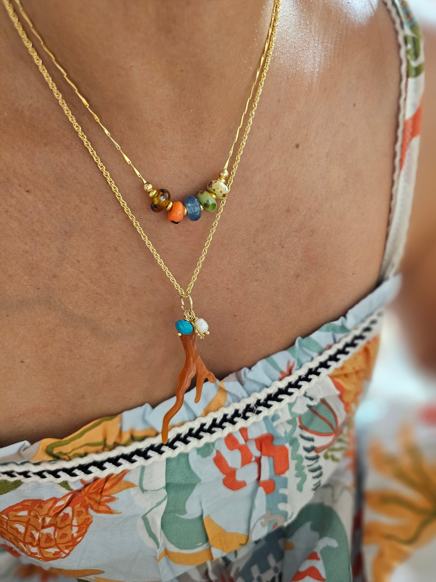 Arena Dorada Reef Pendant