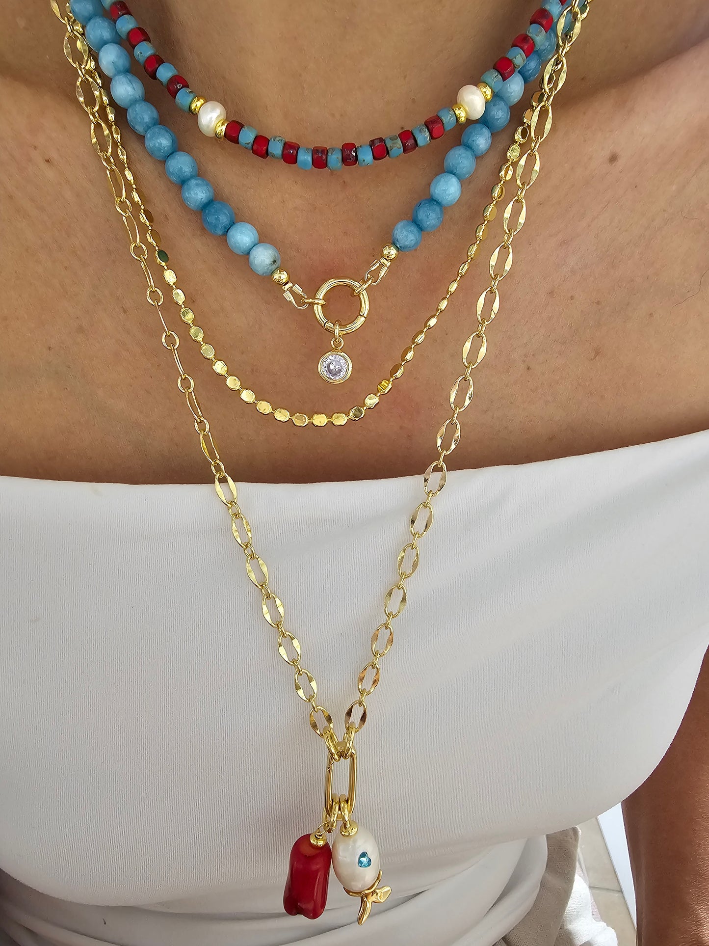 Coral Pendant