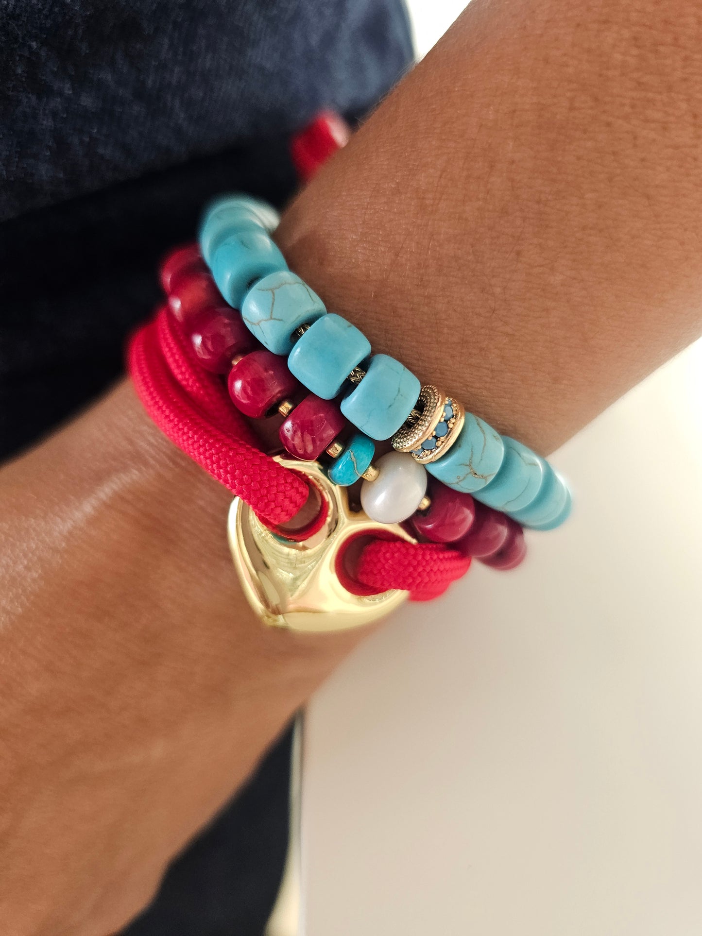 Mariner Heart Bracelet