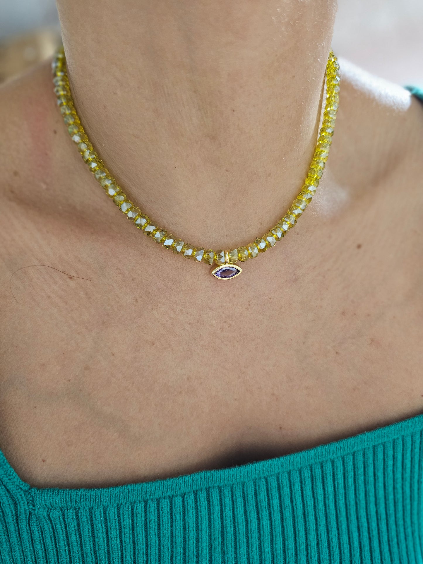 Crystal Green Marquise