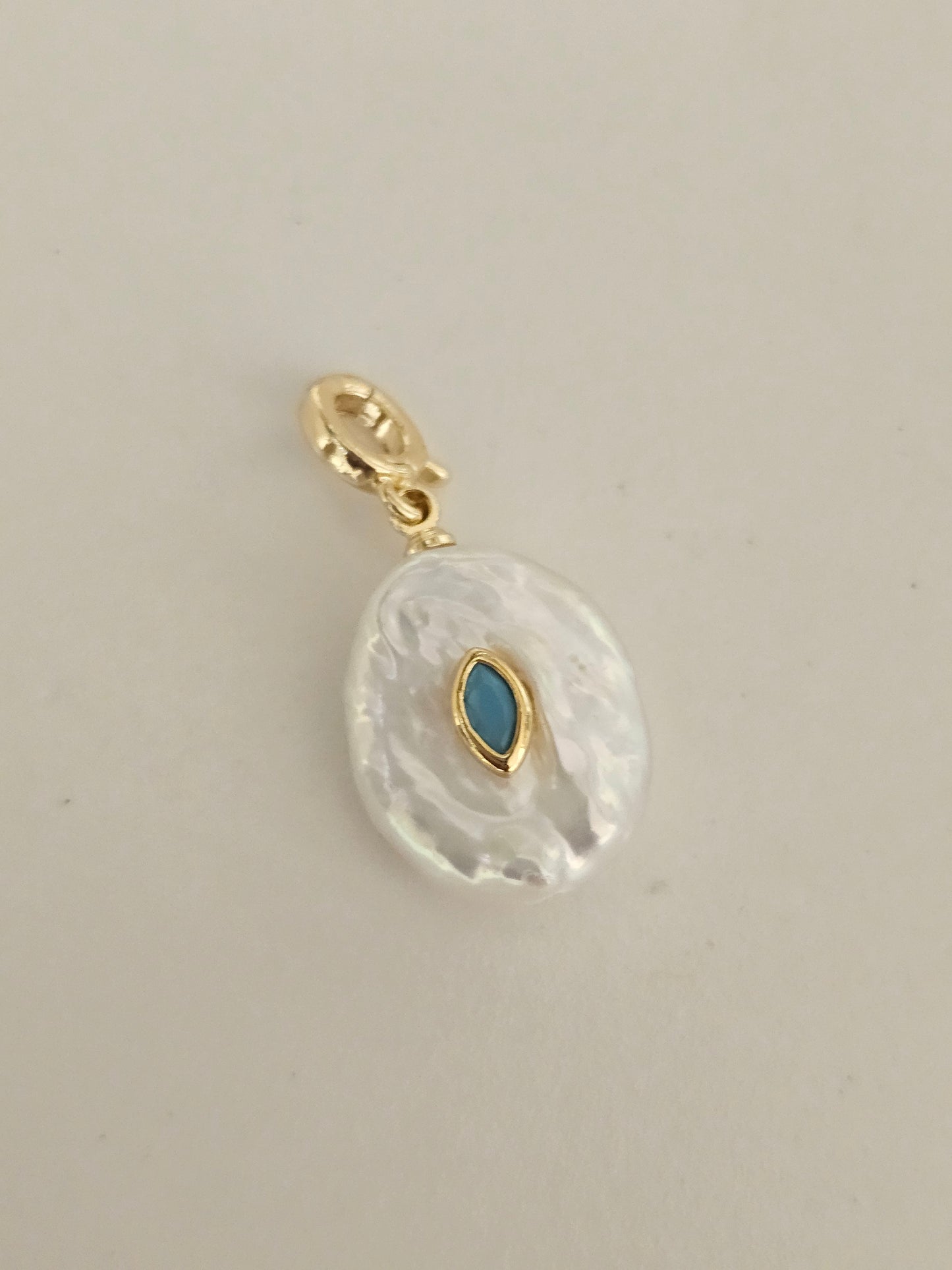Pearl - Turquoise Pendant