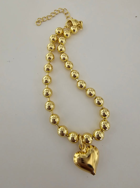 Militar Heart Bracelet