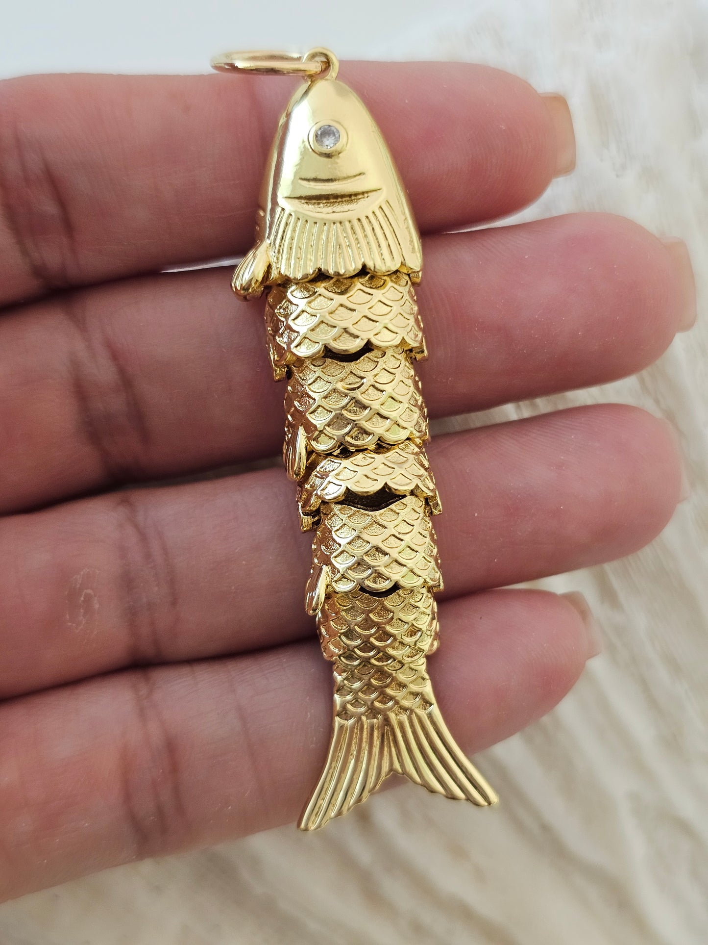 Bonito fish pendant
