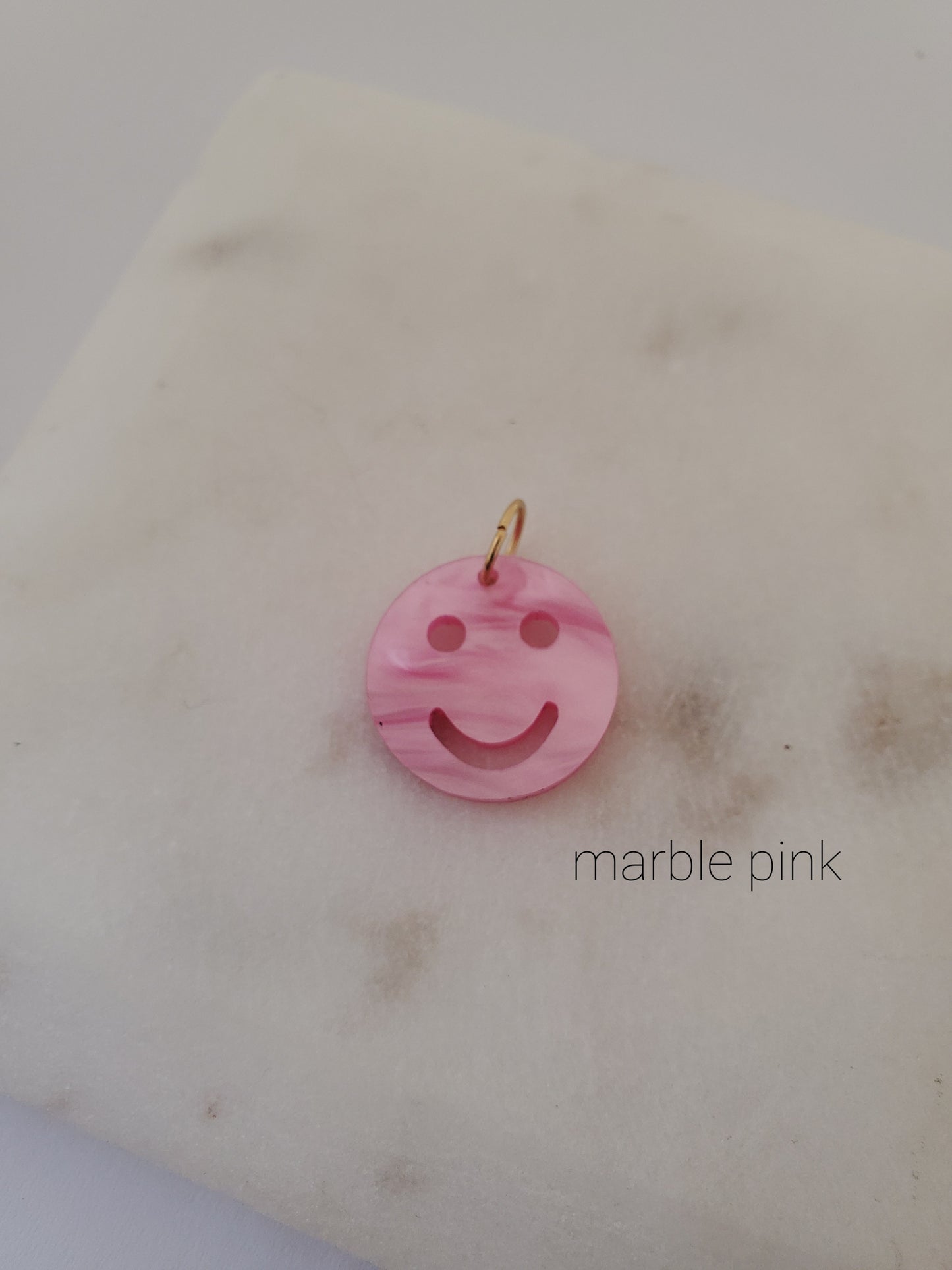 Acrylic • Happy face