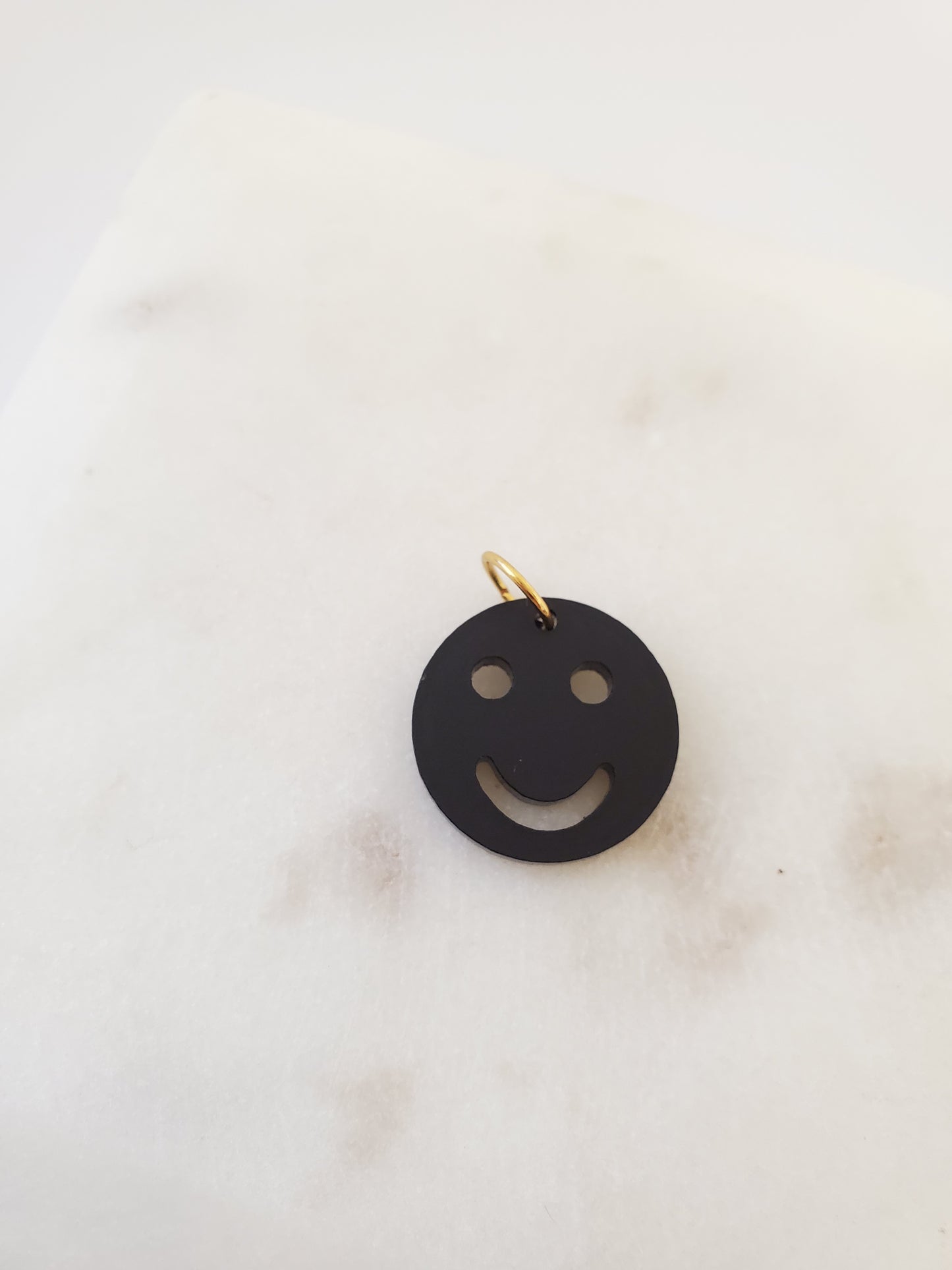 Acrylic • Happy face