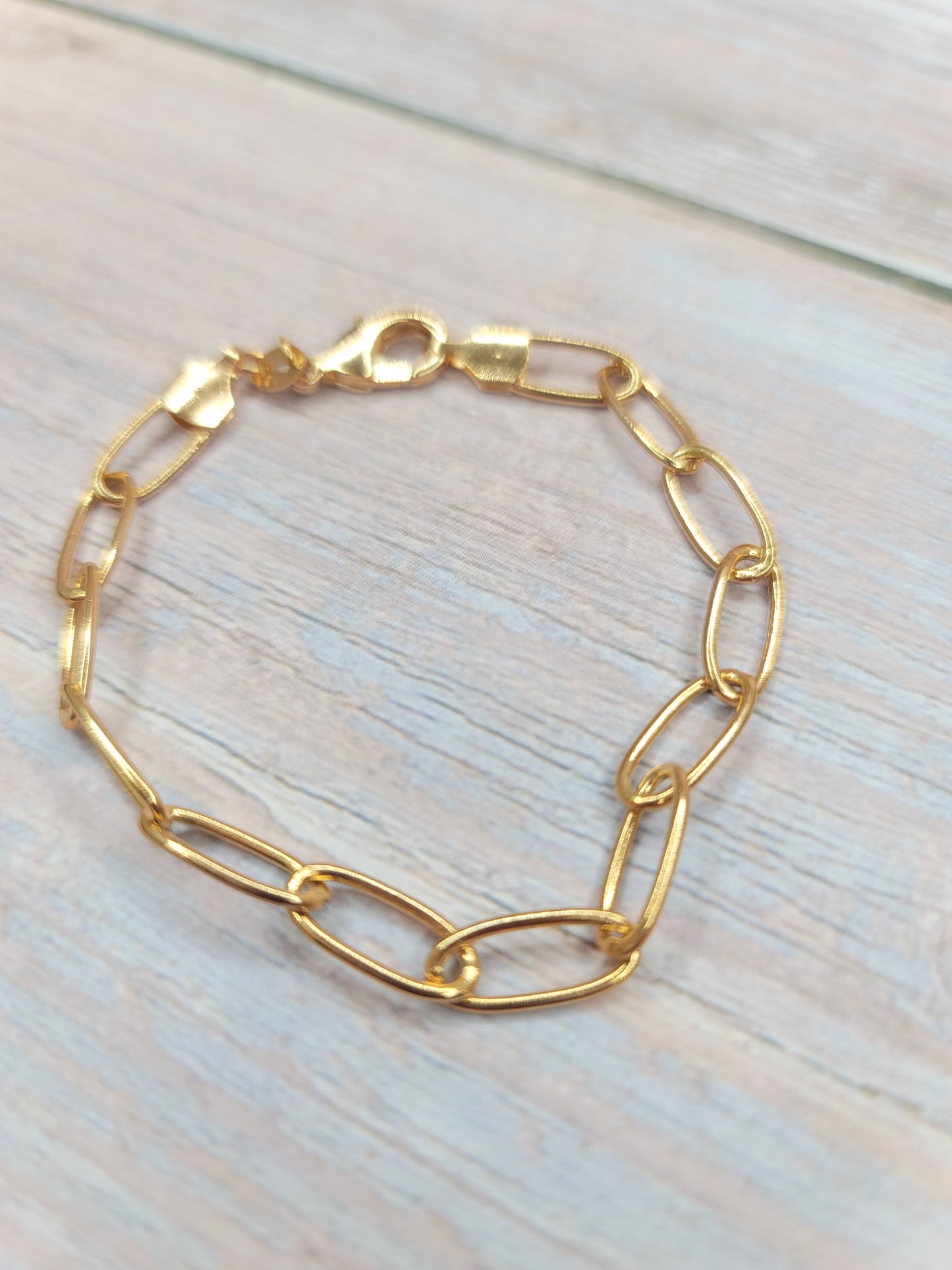 Paperclip bracelet