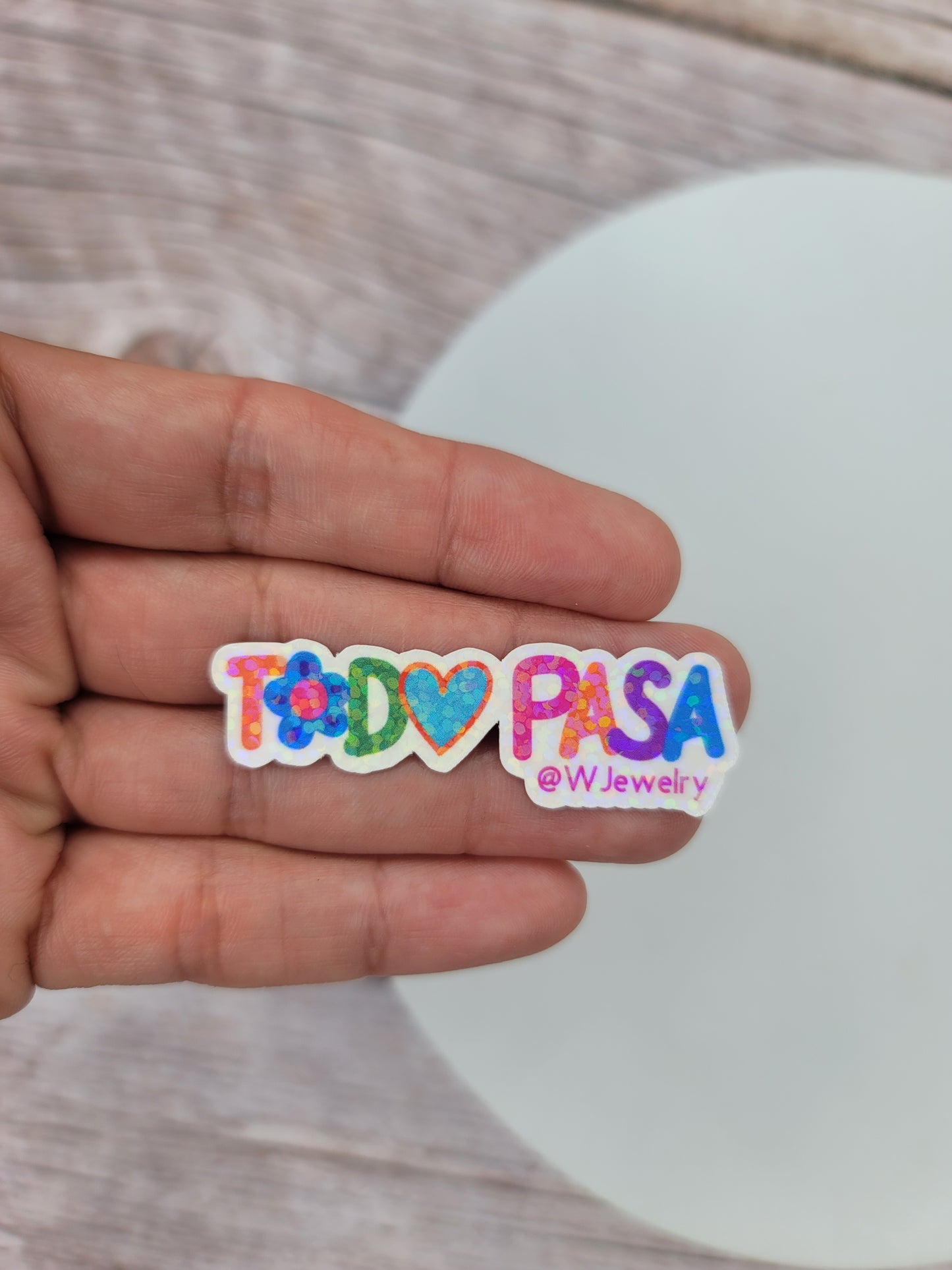 Todo Pasa Sticker