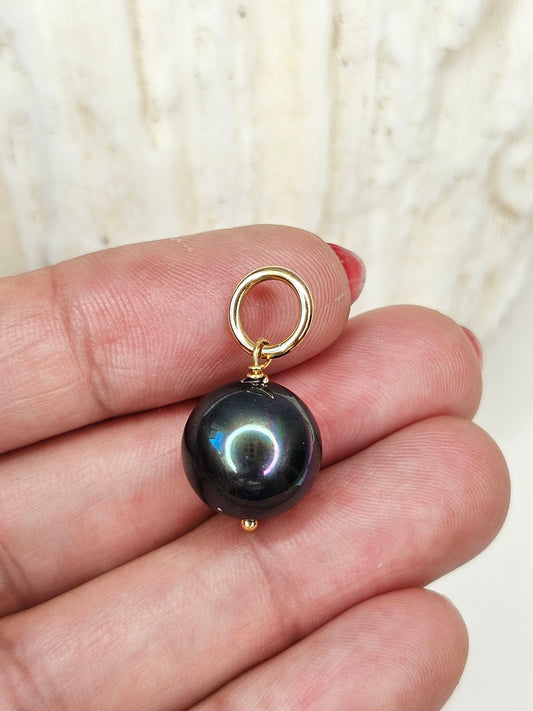 Dark Pearl Charm