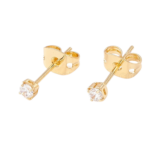 Tiny Zircon Stud