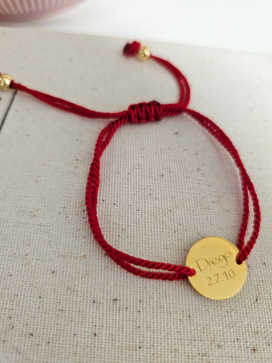 Personalized Red Cord