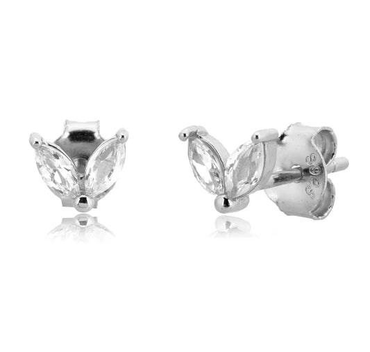 Two petals silver