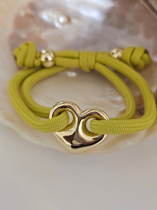 Mariner Heart Bracelet