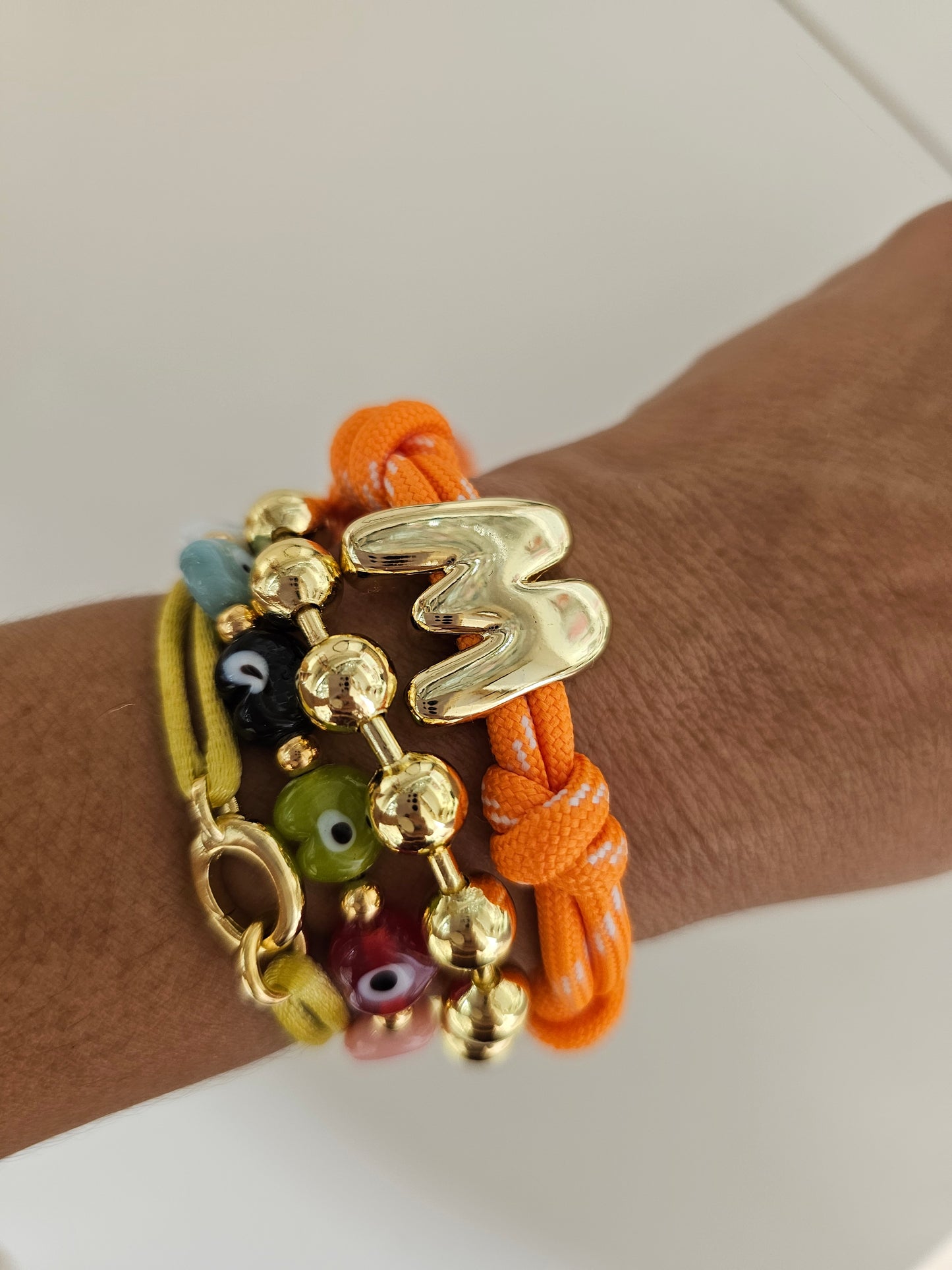 Bold Initial Bracelet