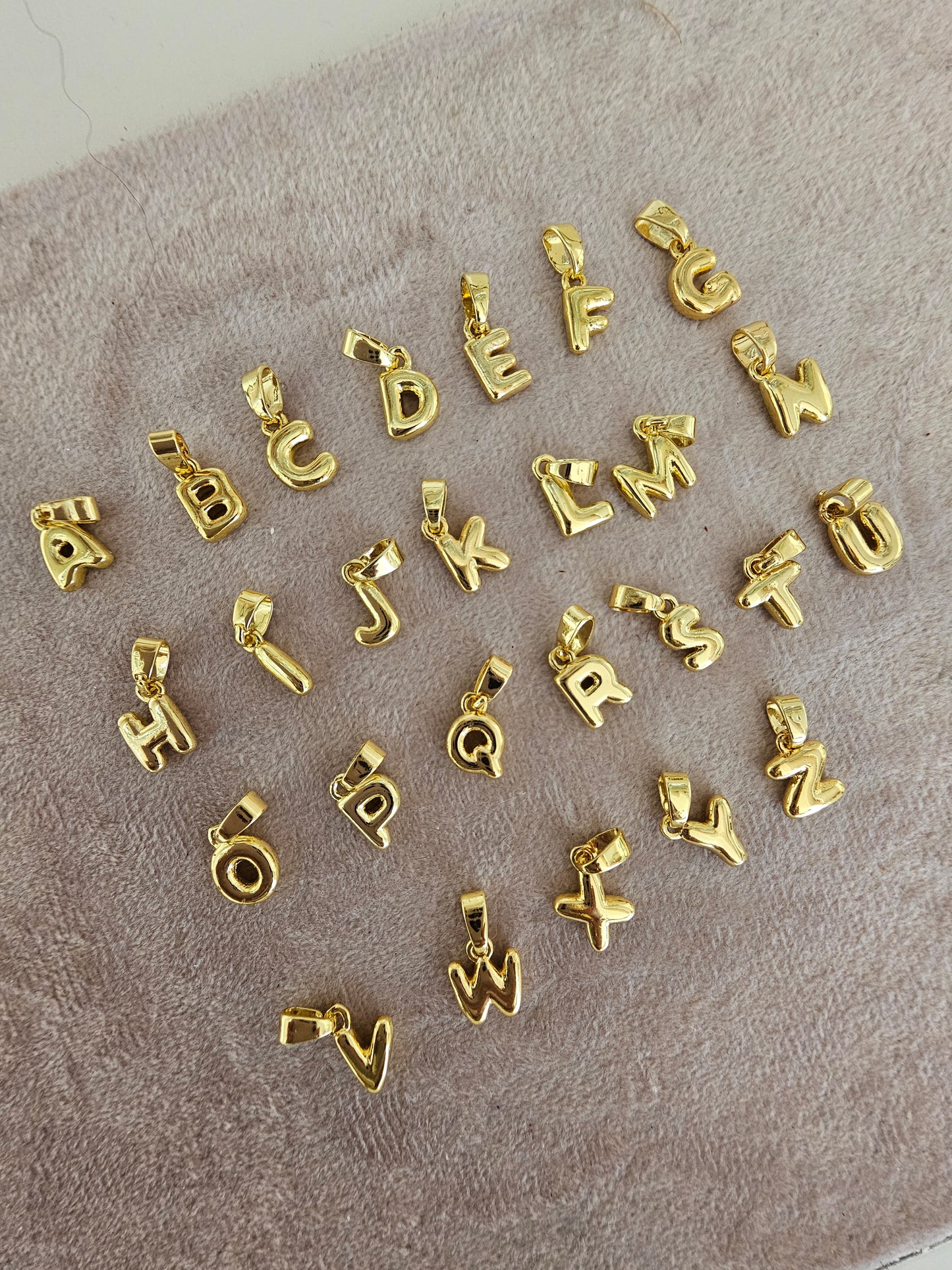 Bubble Letter - Silk Cord
