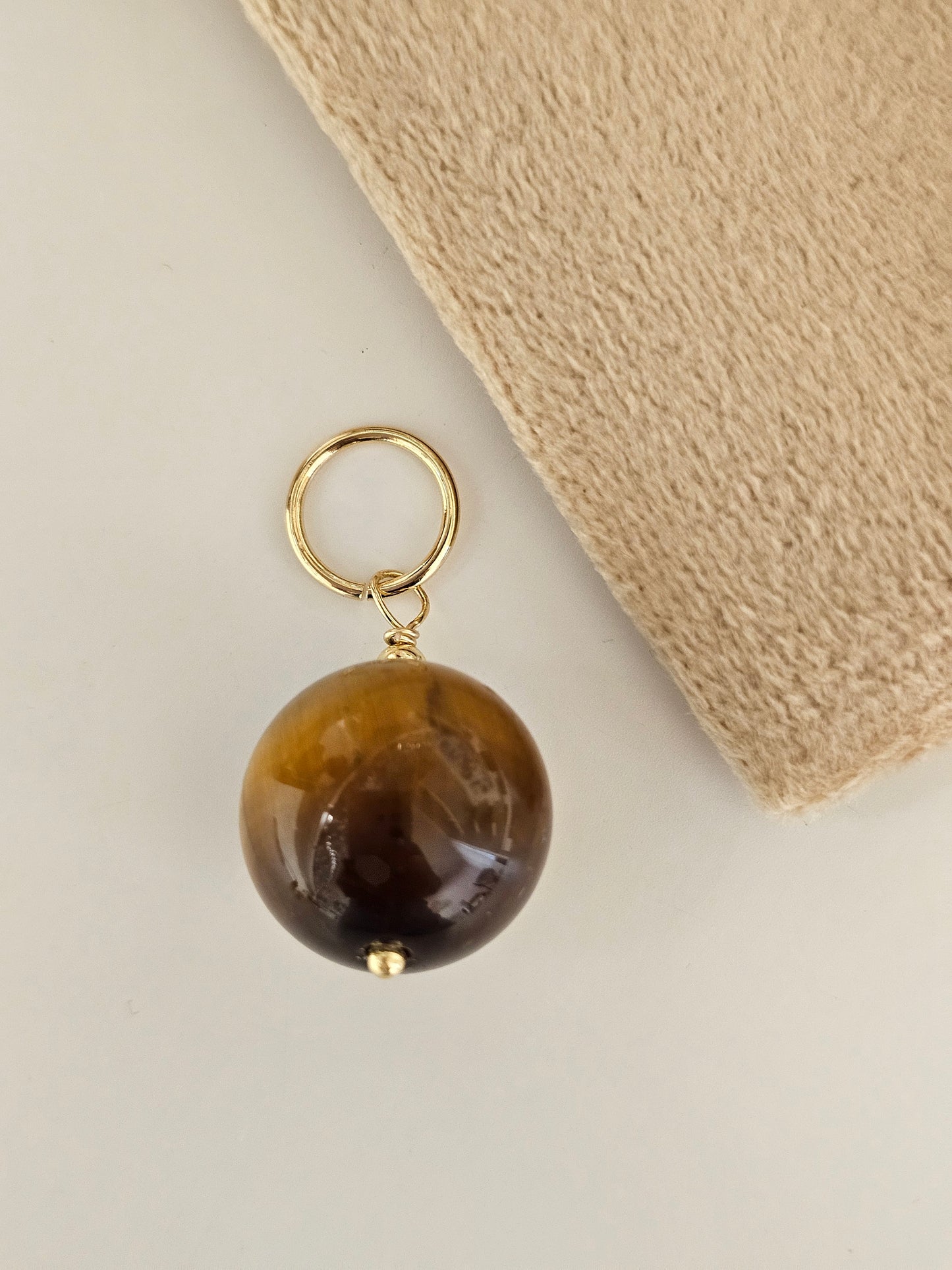 Tiger Eye Charm