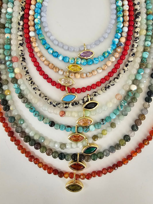 Navette Necklaces