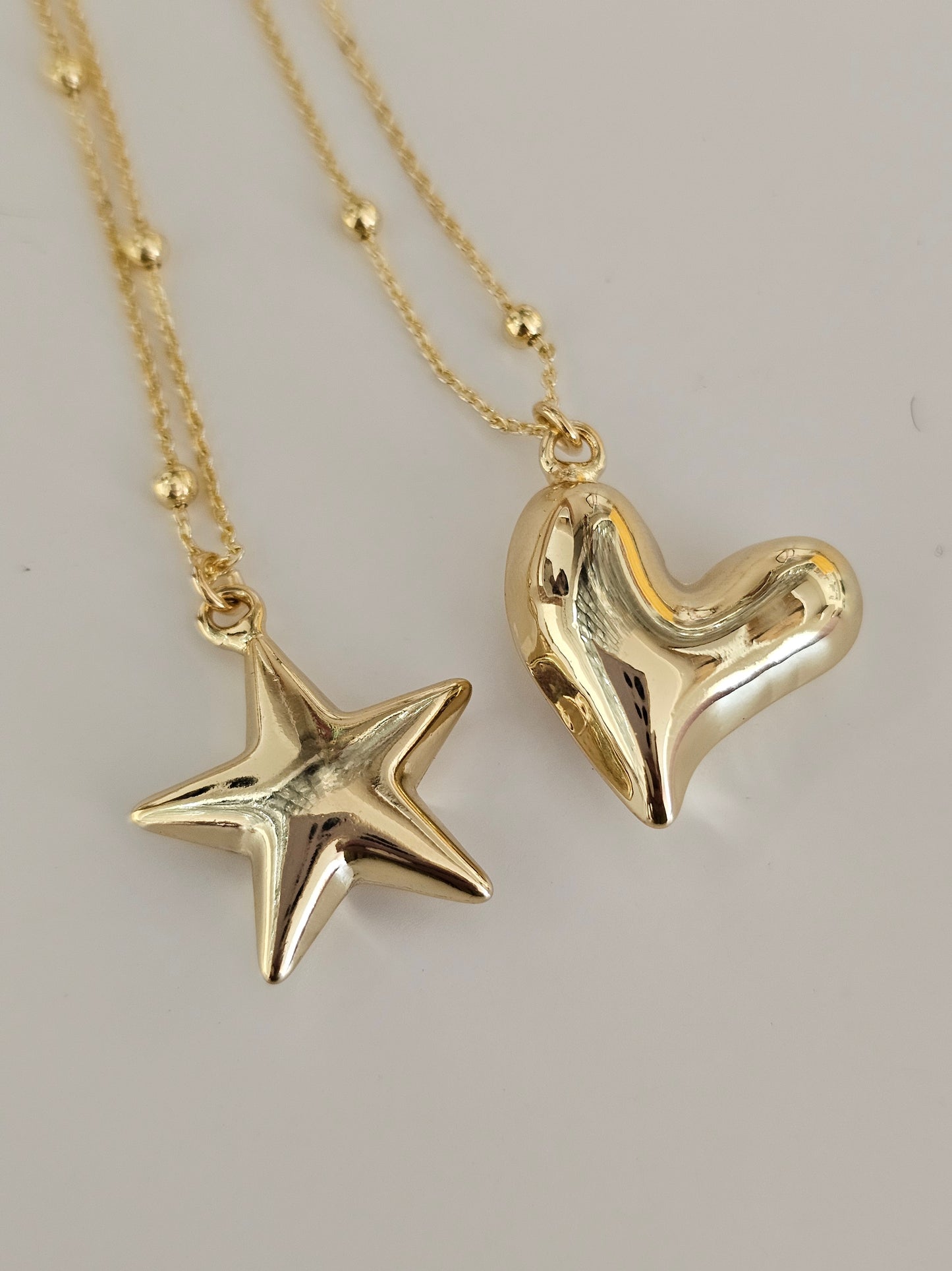 Heart and Star Chains