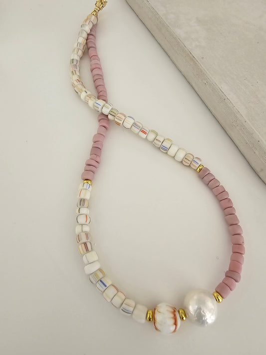Pink Sands Beach Necklace