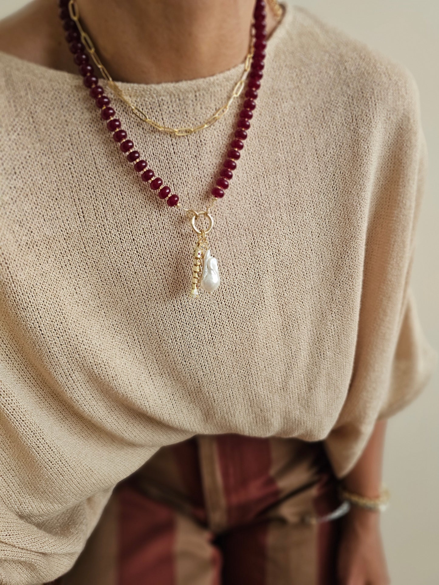 Ana María • Burgundy