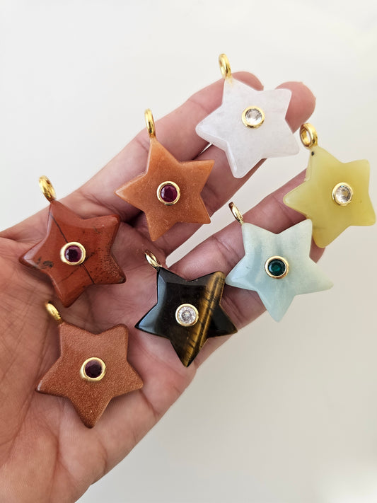 Gem Stars Pendant