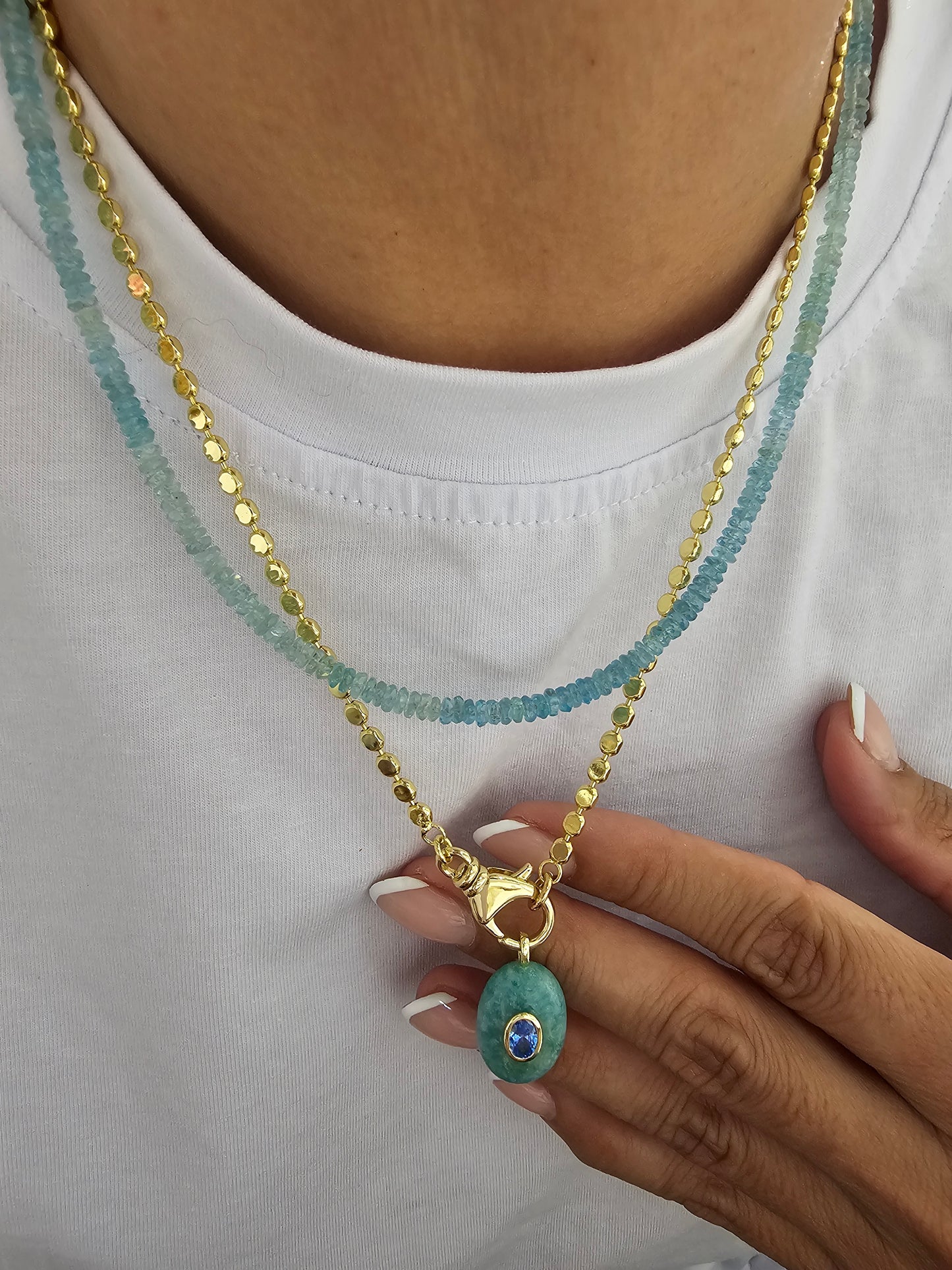 Sea Waves Aquamarine