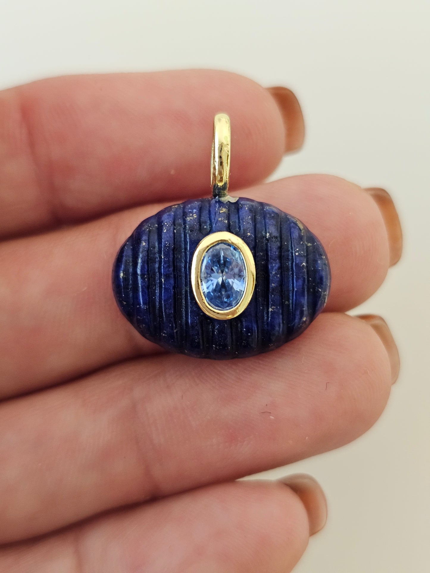 Texture Gem Pendant
