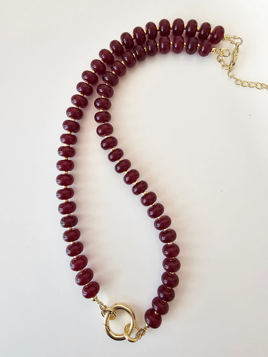 Ana María • Burgundy