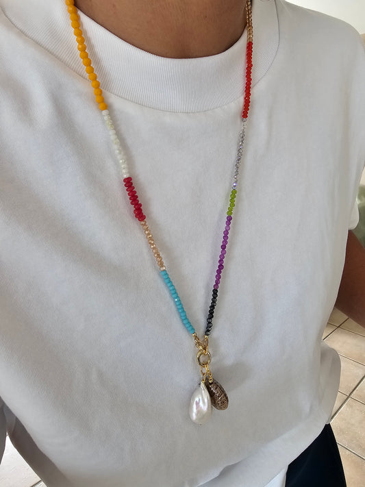 23" Multi Color Necklace